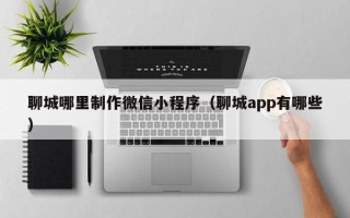 通化聊城哪里制作微信小程序（聊城app有哪些）